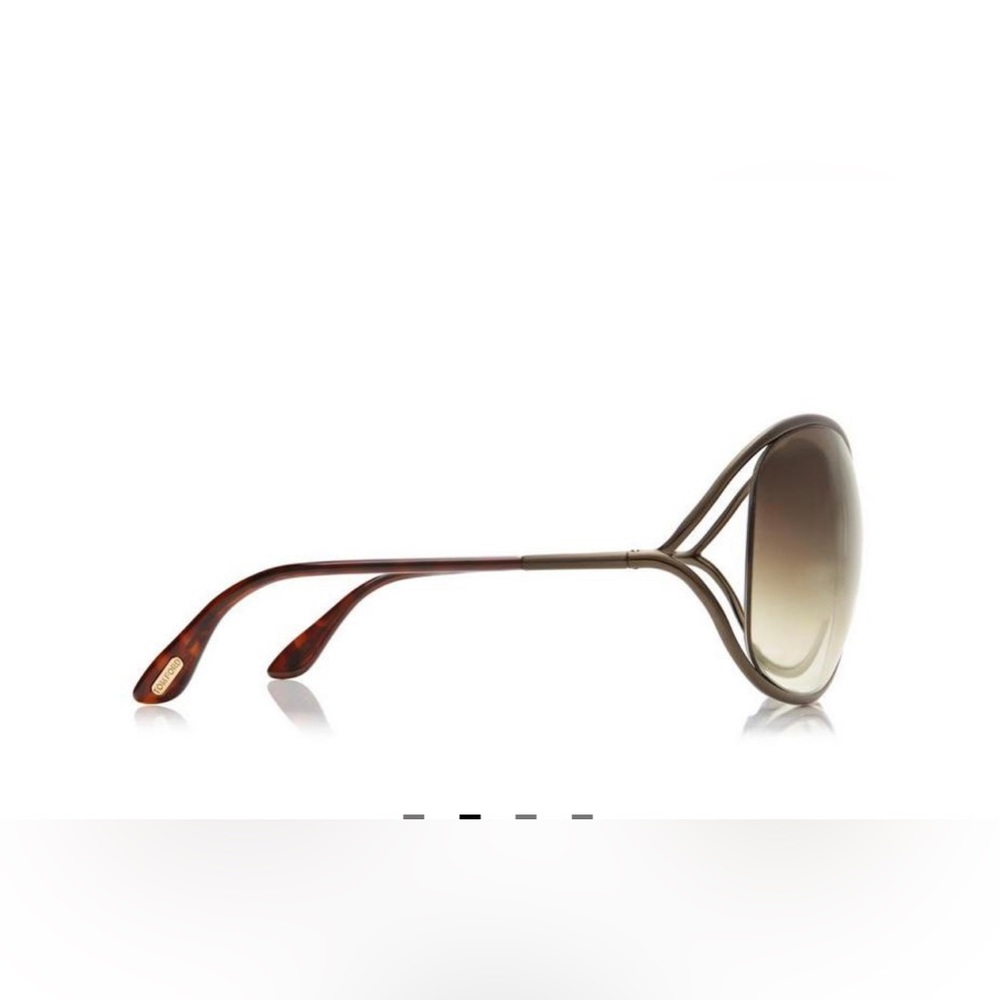 Tom Ford Miranda oversized sunglasses w/ velvet case - Picture 2 of 6